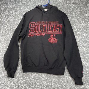 Champion Indiana University Southeast New Albany Grenadiers Black Hoodie Small